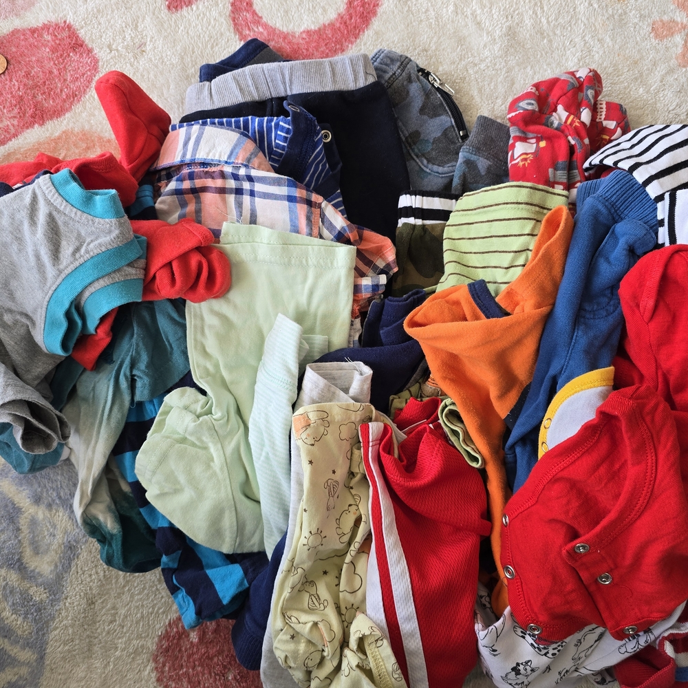 Colorful Baby Boy 6/9M Clothing Bundle